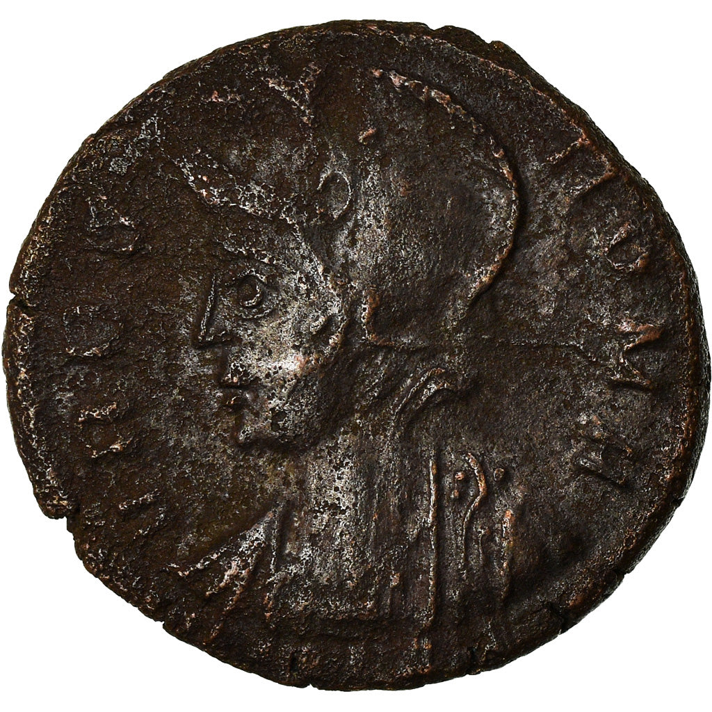 Moneta, Roma, City Commemoratives, Nummus, 330-333, Trier, BB+, Rame