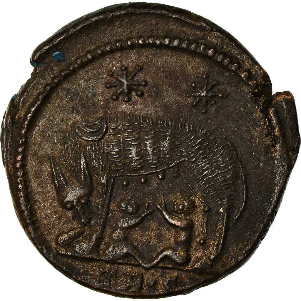 Coin, Roma, City Commemoratives, Nummus, 330-333, Trier, AU(55-58), Copper
