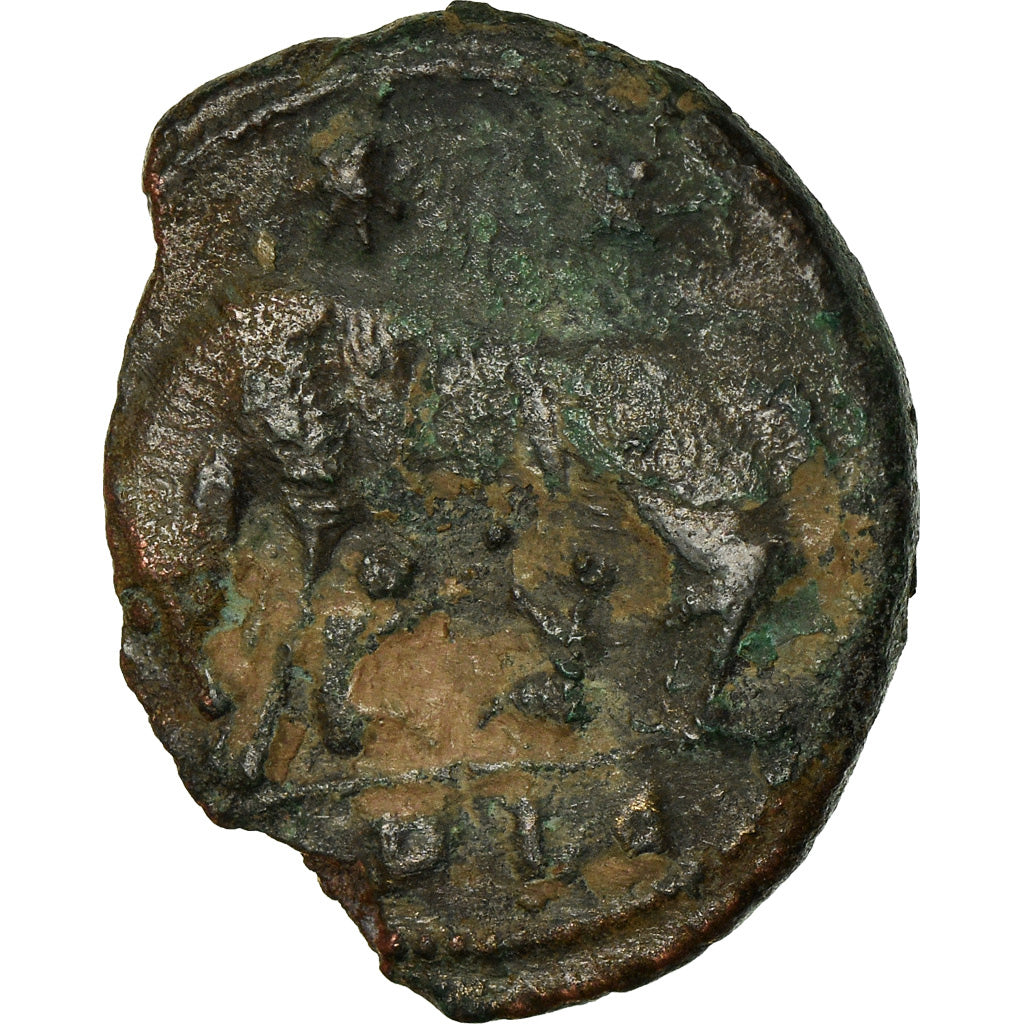 Coin, Roma, City Commemoratives, Nummus, 330-333, Lyon, VF(30-35), Copper