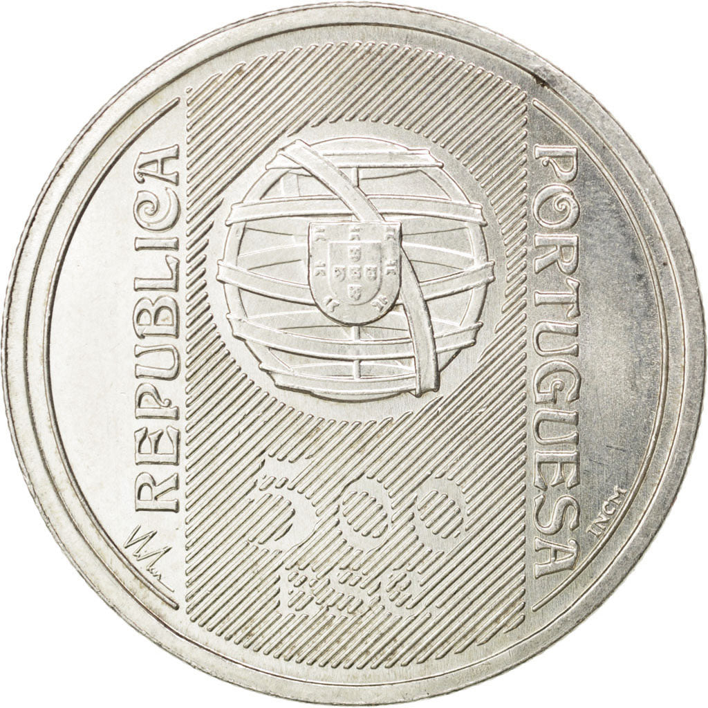 PORTUGAL, 500 Escudos, 1996, KM #702, MS(63), Silver, 13.94