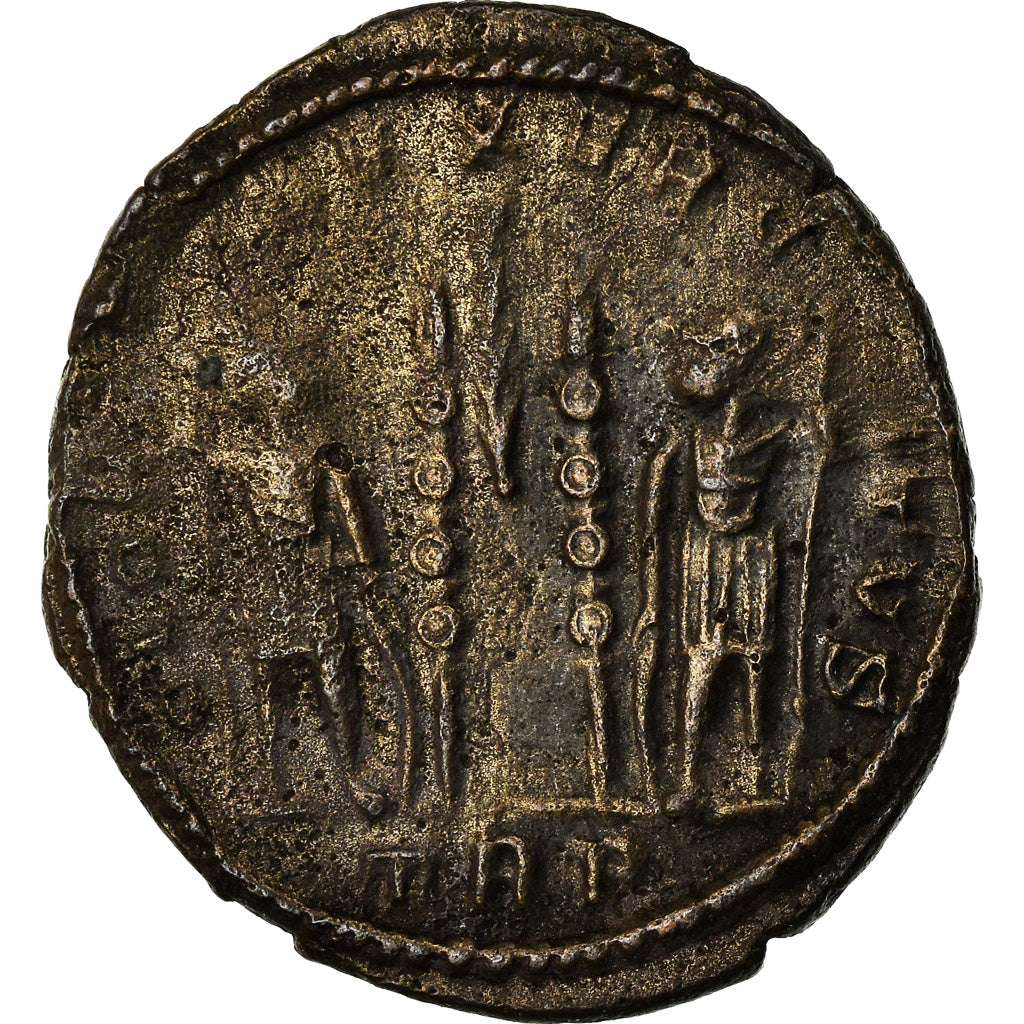 Coin, Constance II, Nummus, Trier, EF(40-45), Copper