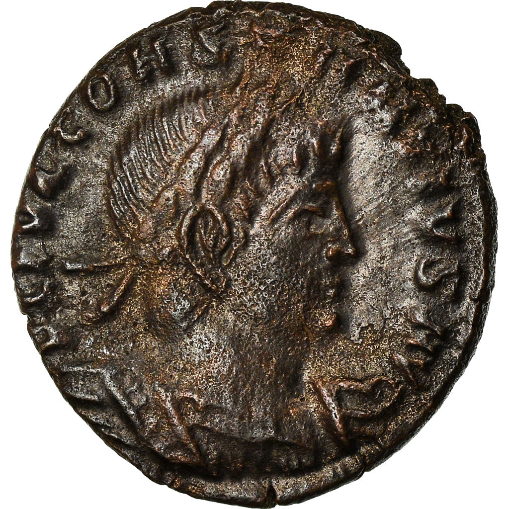 Coin, Constance II, Nummus, Trier, EF(40-45), Copper