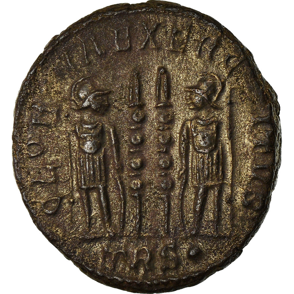 Munten, Constance II, Nummus, Trier, ZF+, Koper