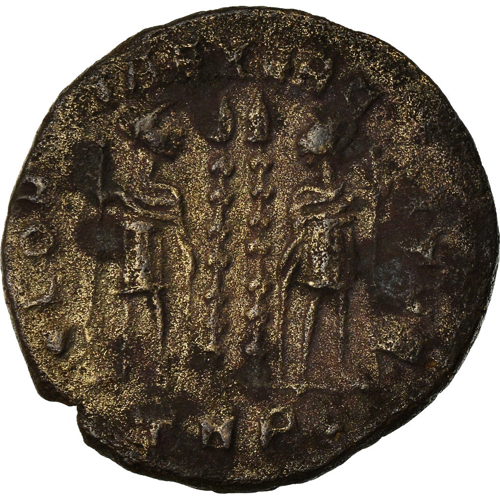 Moneta, Constance II, Nummus, Trier, BB+, Rame