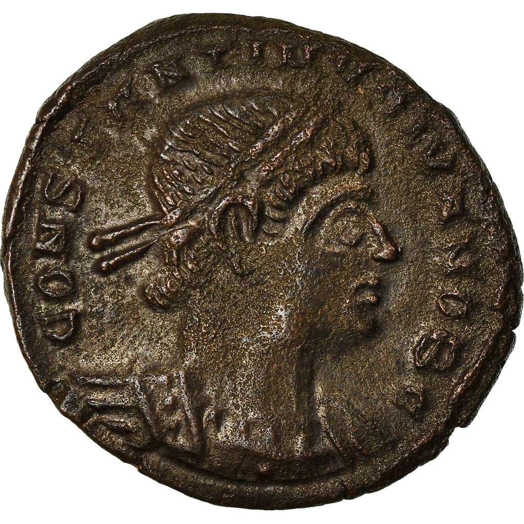 Moneta, Constance II, Nummus, Trier, SPL-, Rame