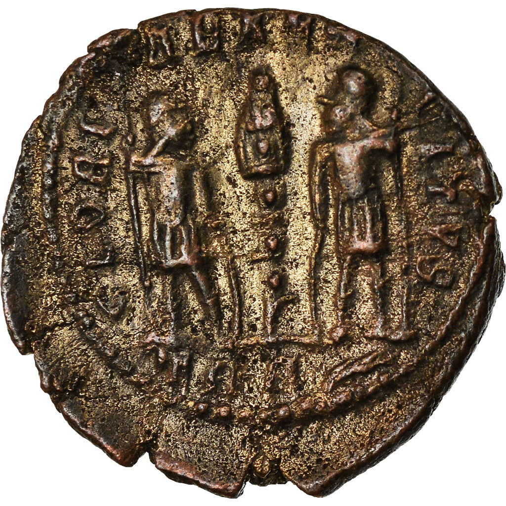 Moneta, Constans, Nummus, Trier, EF(40-45), Miedź