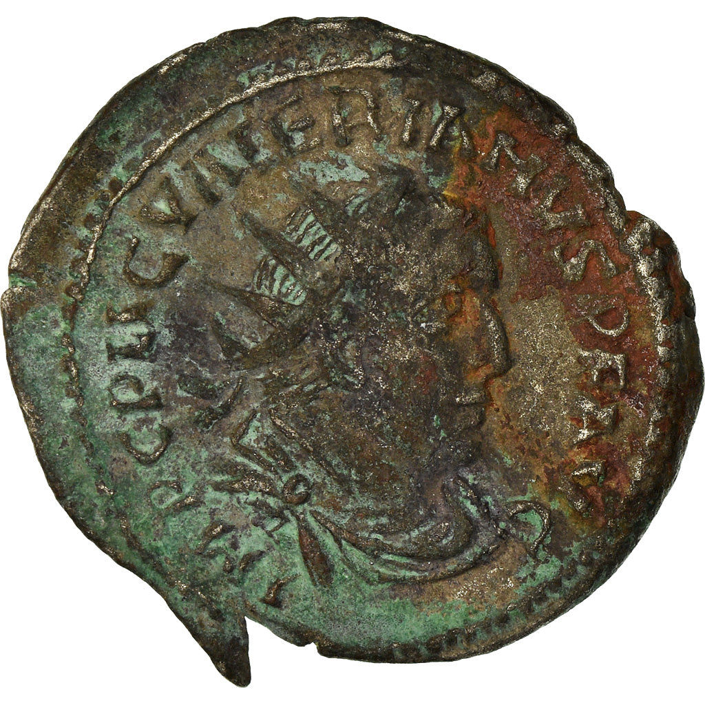 Coin, Valerian I, Antoninianus, 254, Roma, EF(40-45), Billon, RIC:106