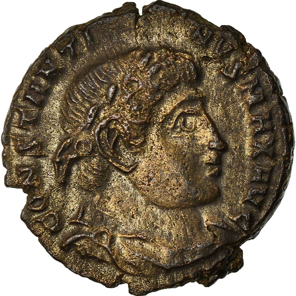 Coin, Constantine I, Nummus, Trier, AU(50-53), Copper