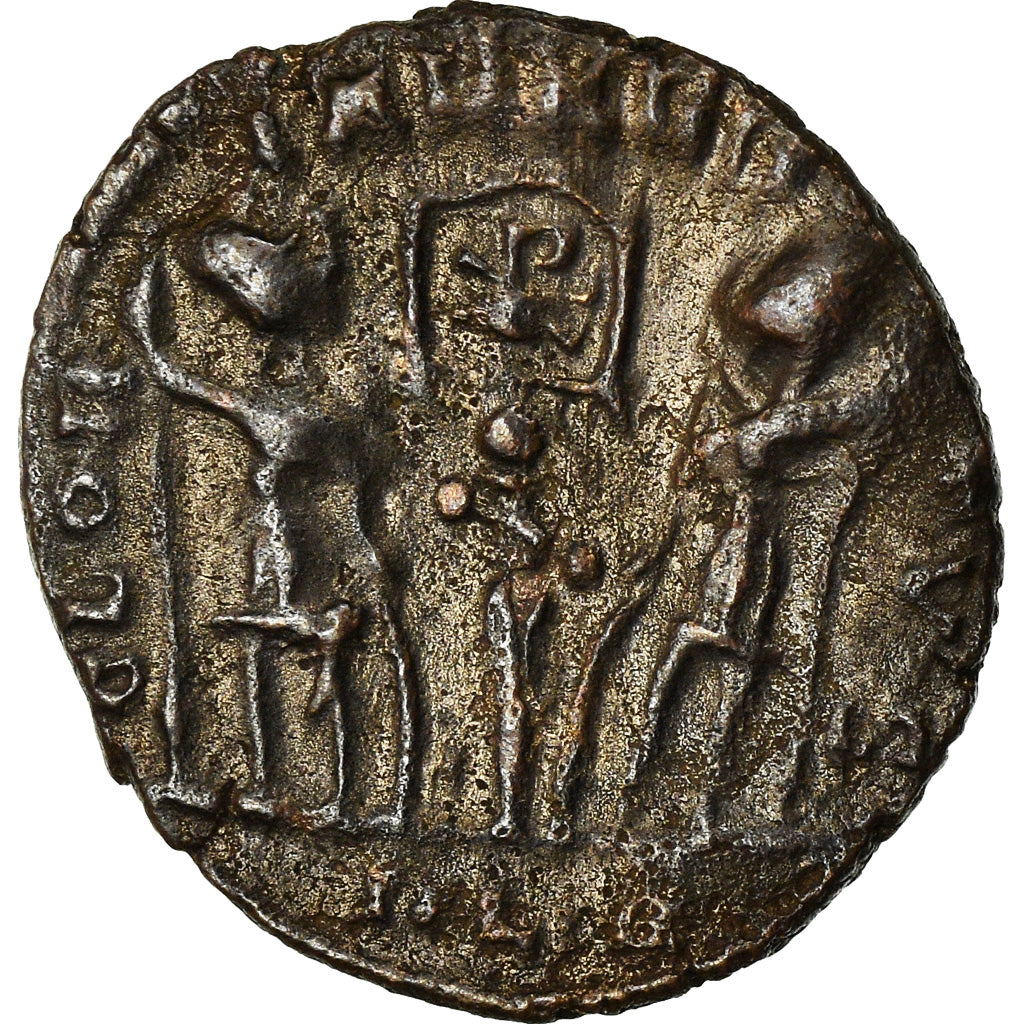 Moneta, Constantine I, Nummus, Lyon, EF(40-45), Miedź
