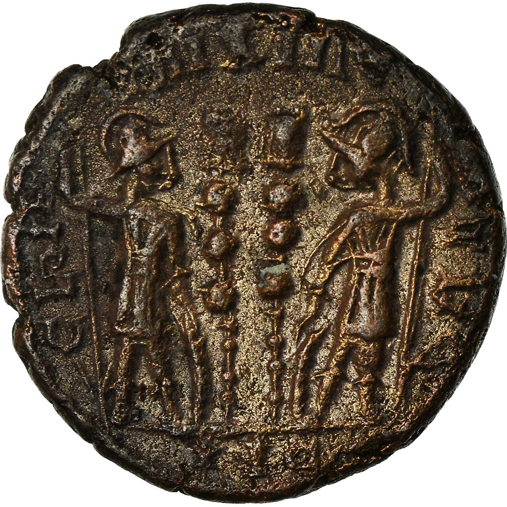 Moneta, Constantine I, Nummus, Lyon, EF(40-45), Miedź