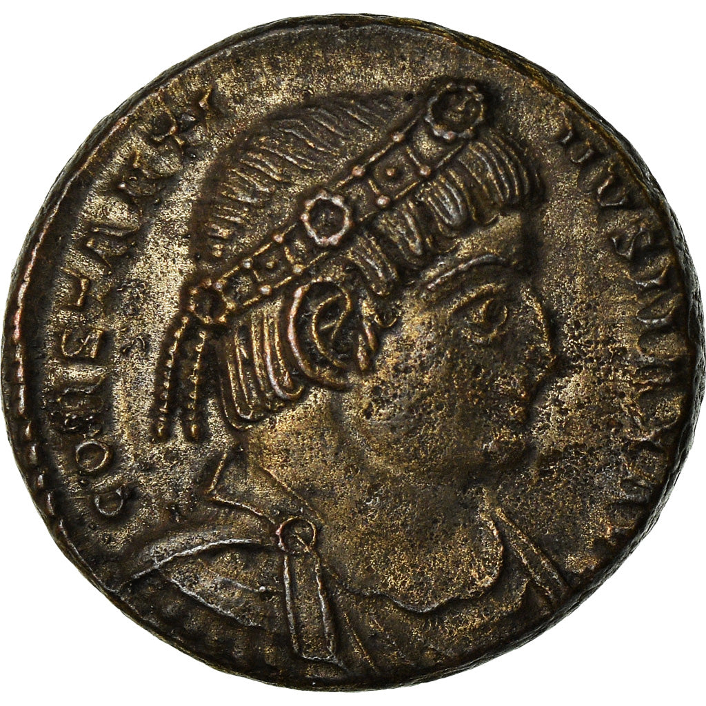 Coin, Constantine I, Nummus, Lyon, AU(55-58), Copper