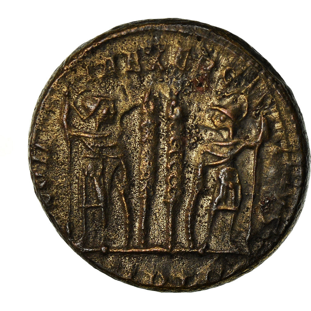 Coin, Constantine I, Nummus, Lyon, AU(55-58), Copper