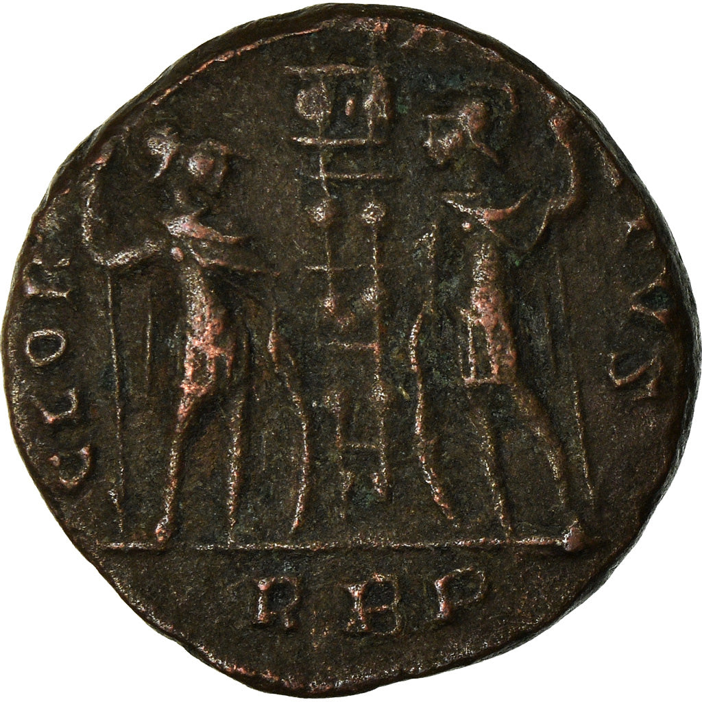 Moneta, Constantine I, Nummus, Roma, MB+, Rame