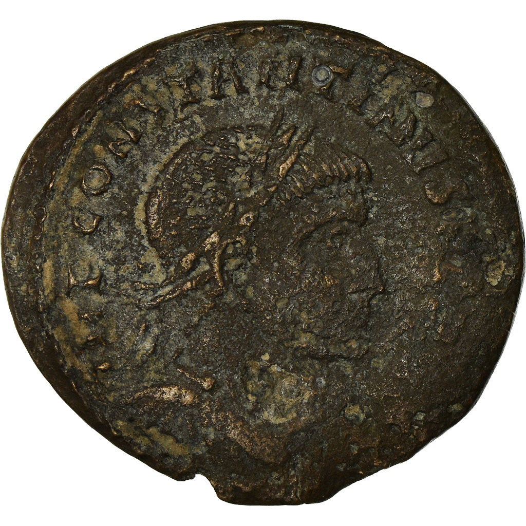 Moneta, Constantine I, Nummus, 312-313, Roma, MB, Rame
