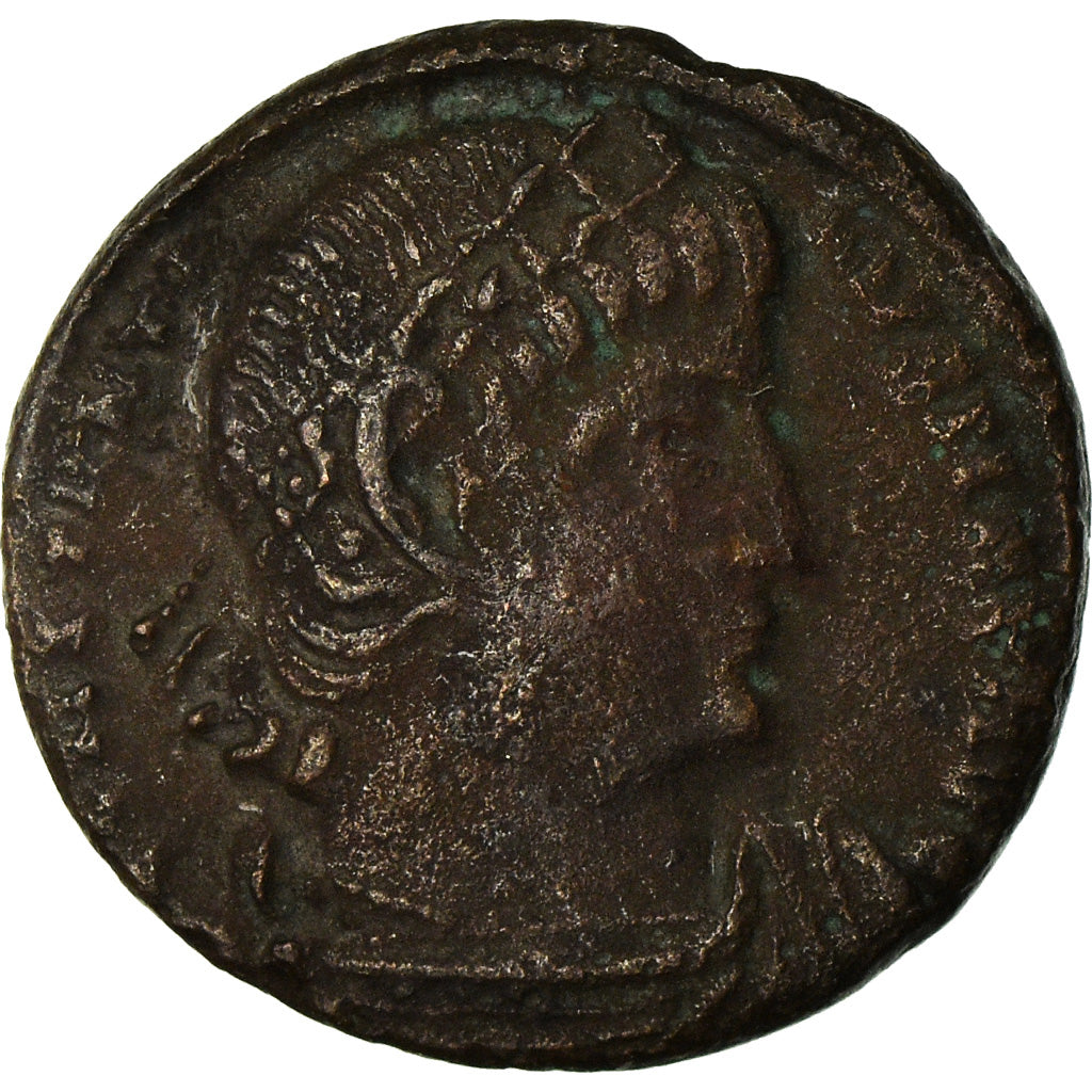 Coin, Constantine I, Nummus, Constantinople, EF(40-45), Copper