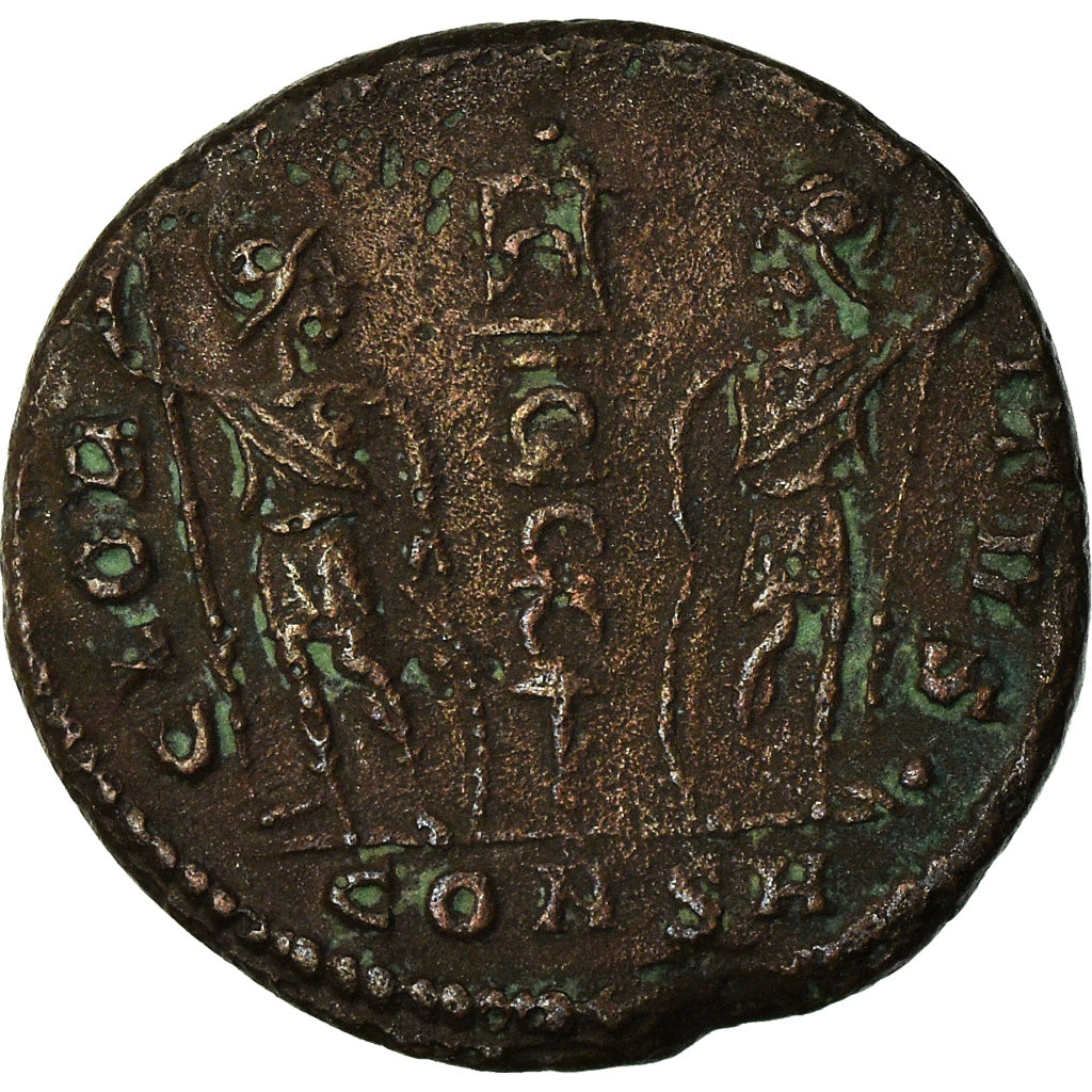 Coin, Constantine I, Nummus, Constantinople, EF(40-45), Copper