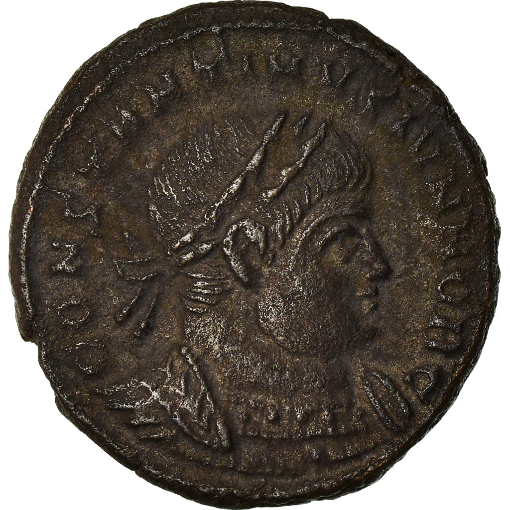 Coin, Constantine II, Nummus, Trier, EF(40-45), Copper