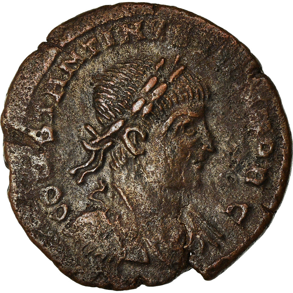 Coin, Constantine II, Nummus, Trier, EF(40-45), Copper