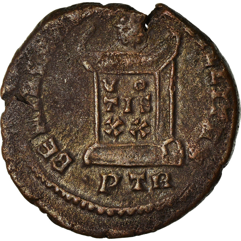 Coin, Constantine II, Nummus, Trier, EF(40-45), Copper