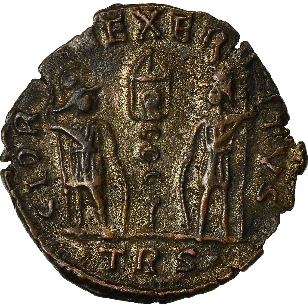 Coin, Constantine II, Nummus, Trier, EF(40-45), Copper
