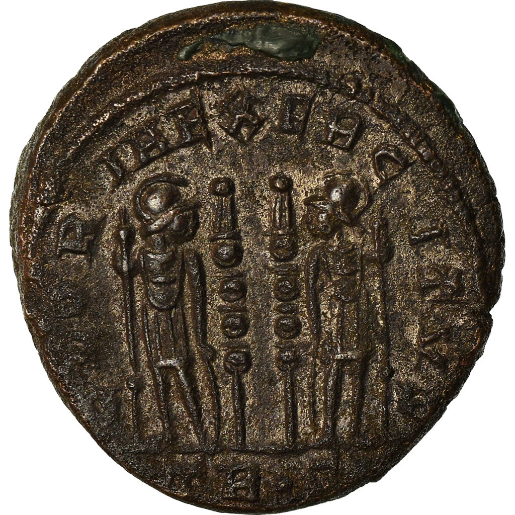 Coin, Constantine II, Nummus, Trier, AU(50-53), Copper