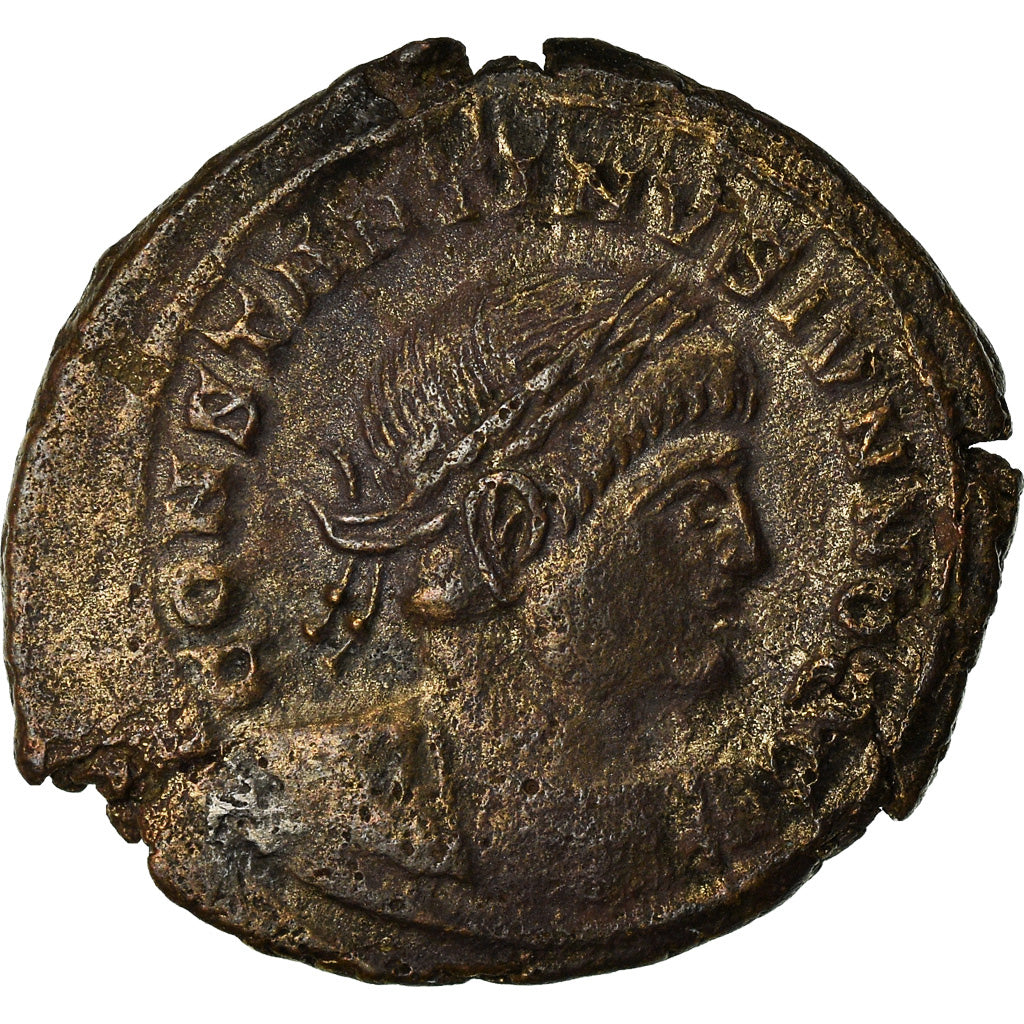 Moneta, Constantine II, Nummus, Trier, BB+, Rame