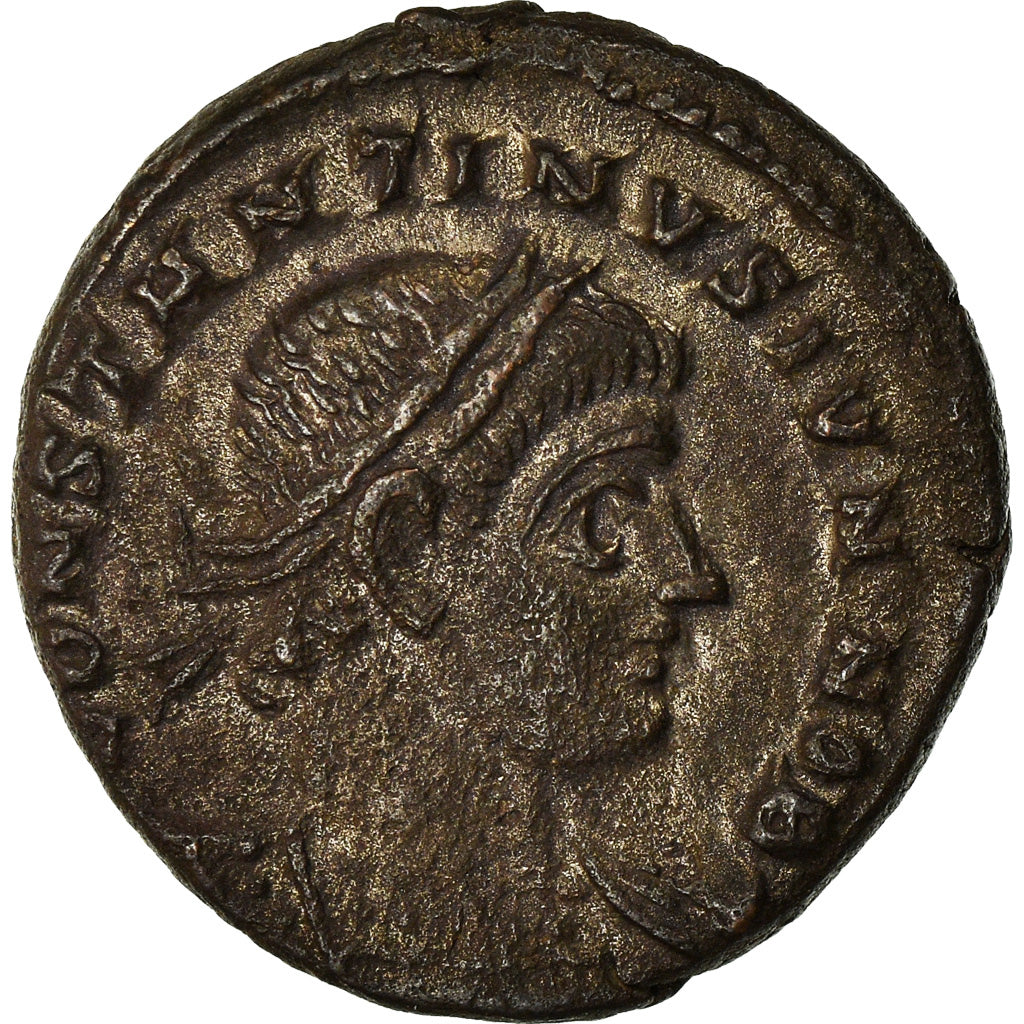 Moneta, Constantine II, Nummus, Trier, BB+, Rame