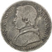 Moneda, Estados italianos, PAPAL STATES, Pius IX, 20 Baiocchi, 1850, Roma, BC
