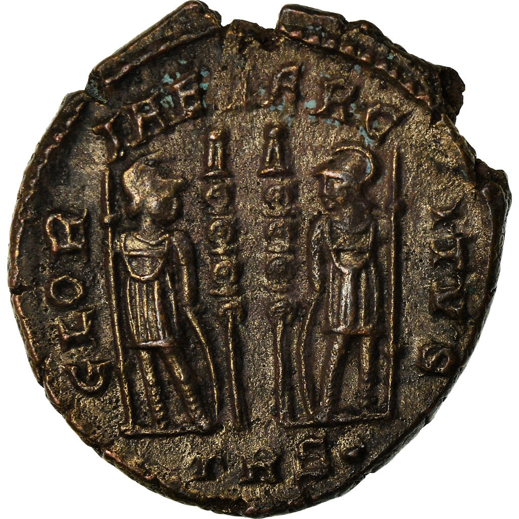 Moneta, Constantine II, Nummus, Trier, BB+, Rame