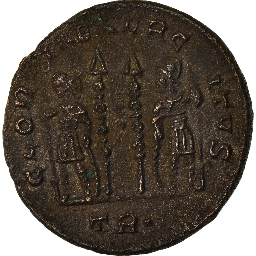 Coin, Constantine II, Nummus, Trier, AU(55-58), Copper