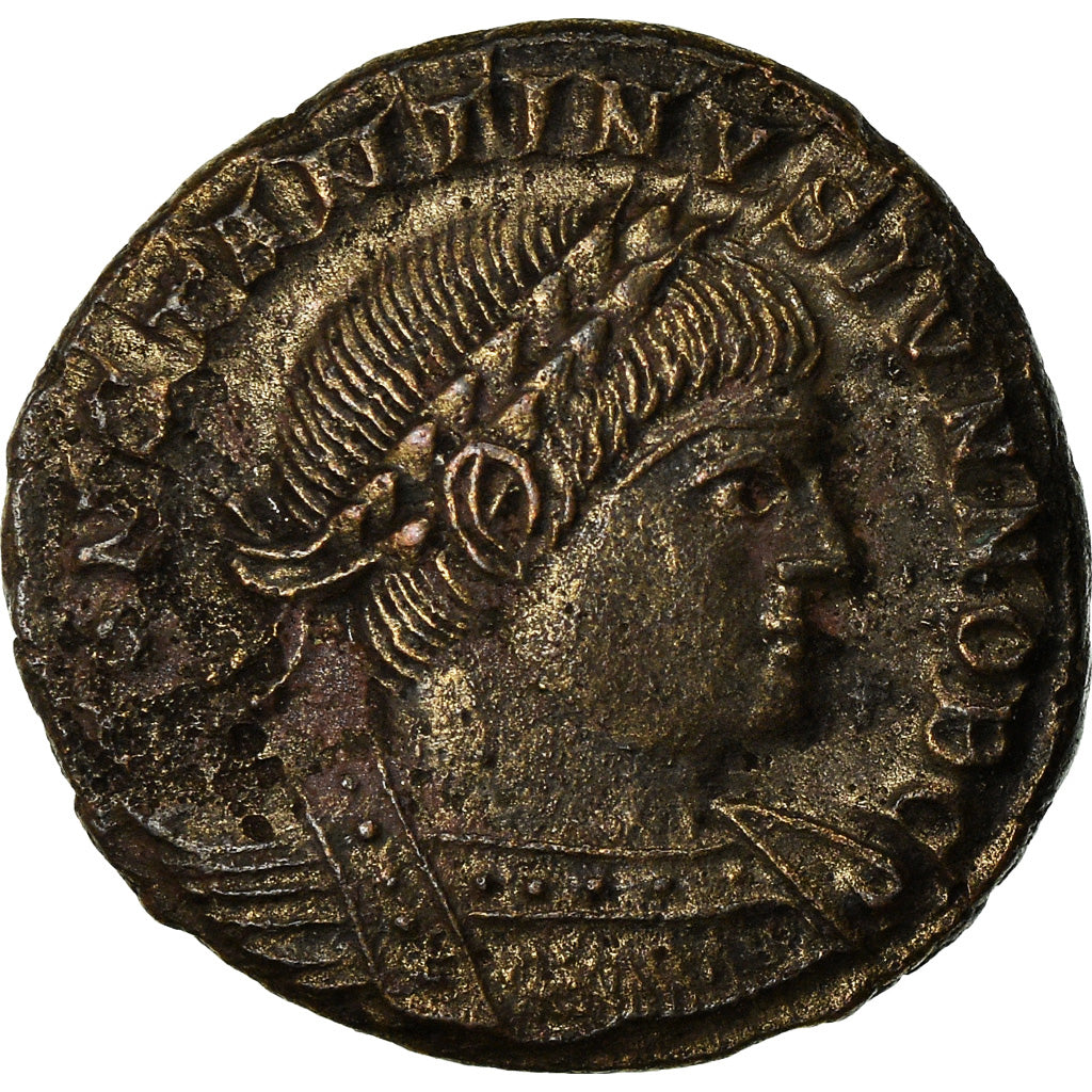 Moneta, Constantine II, Nummus, Trier, SPL, Rame