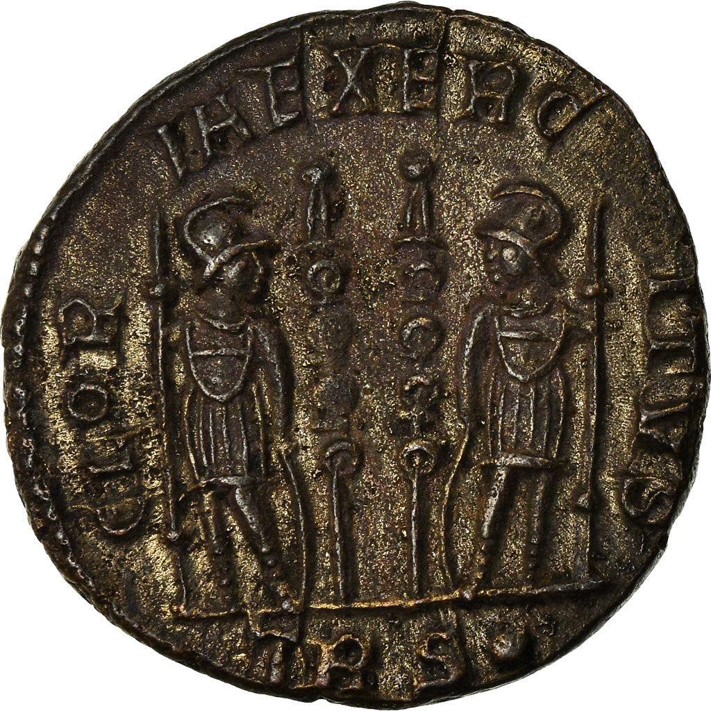 Moneta, Constantine II, Nummus, Trier, SPL, Rame