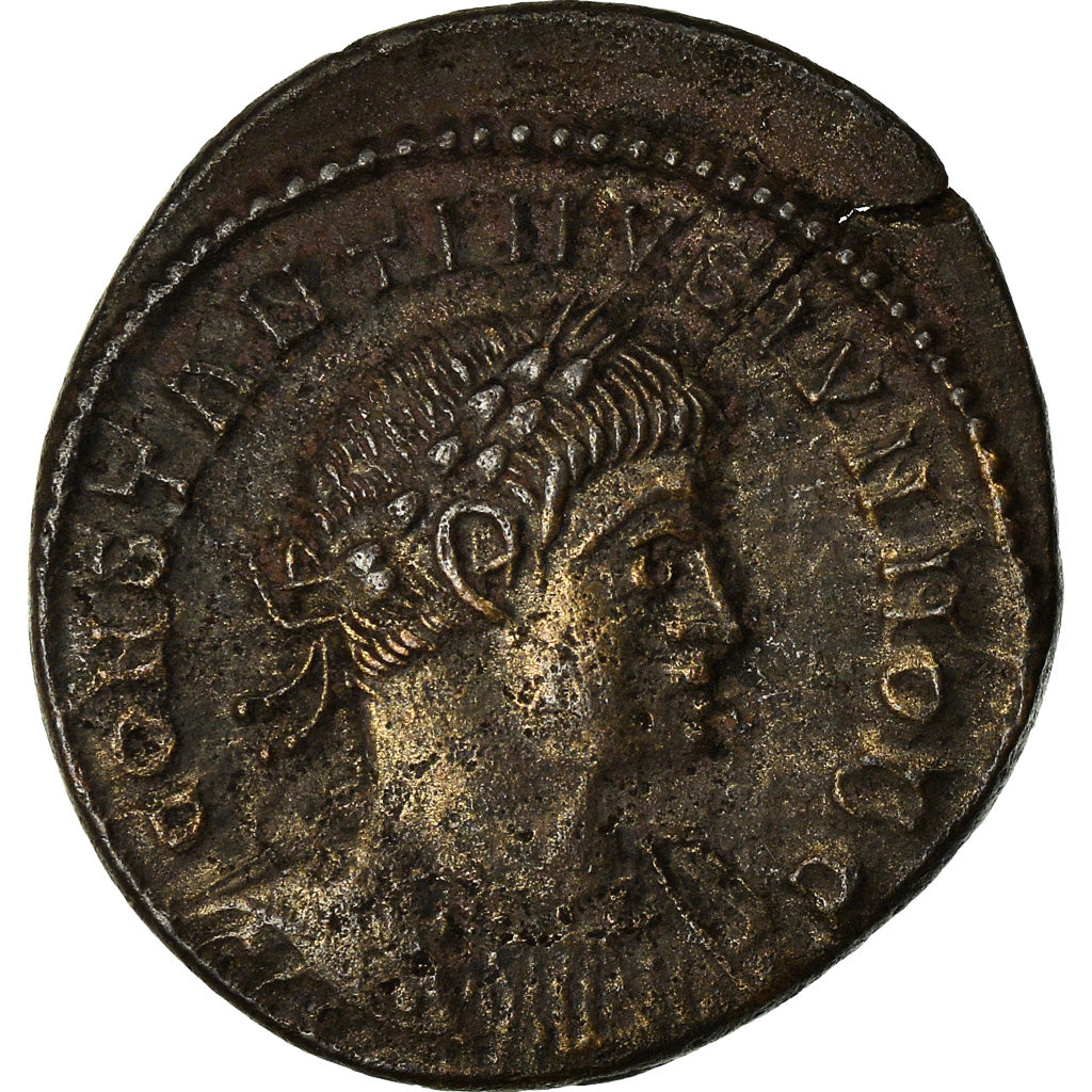 Münze, Constantine II, Nummus, Lyon, SS+, Kupfer