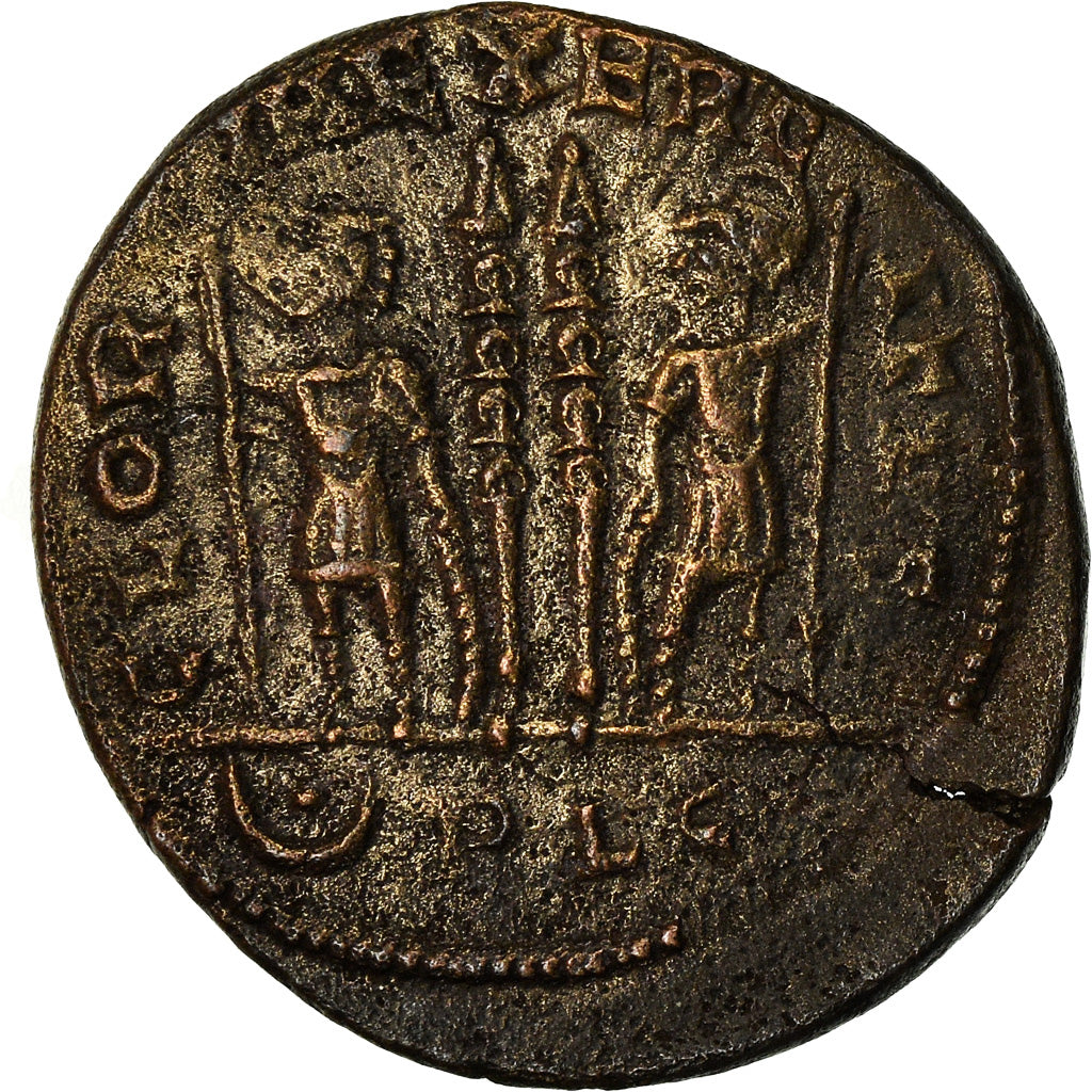 Münze, Constantine II, Nummus, Lyon, SS+, Kupfer