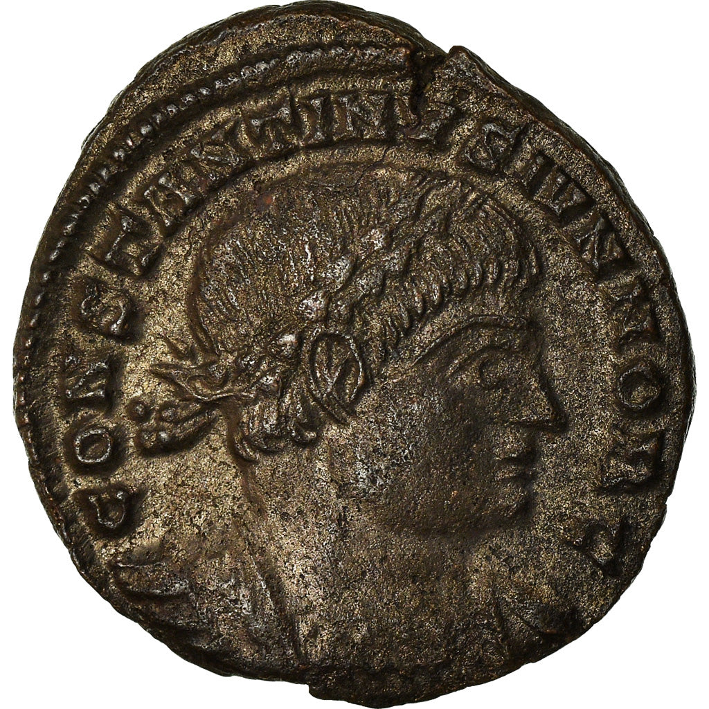 Moneta, Constantine II, Nummus, Uncertain Mint, BB+, Rame