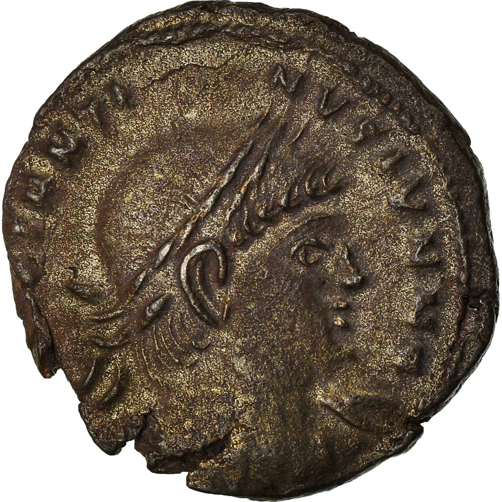 Münze, Constantine II, Nummus, Uncertain Mint, SS+, Kupfer