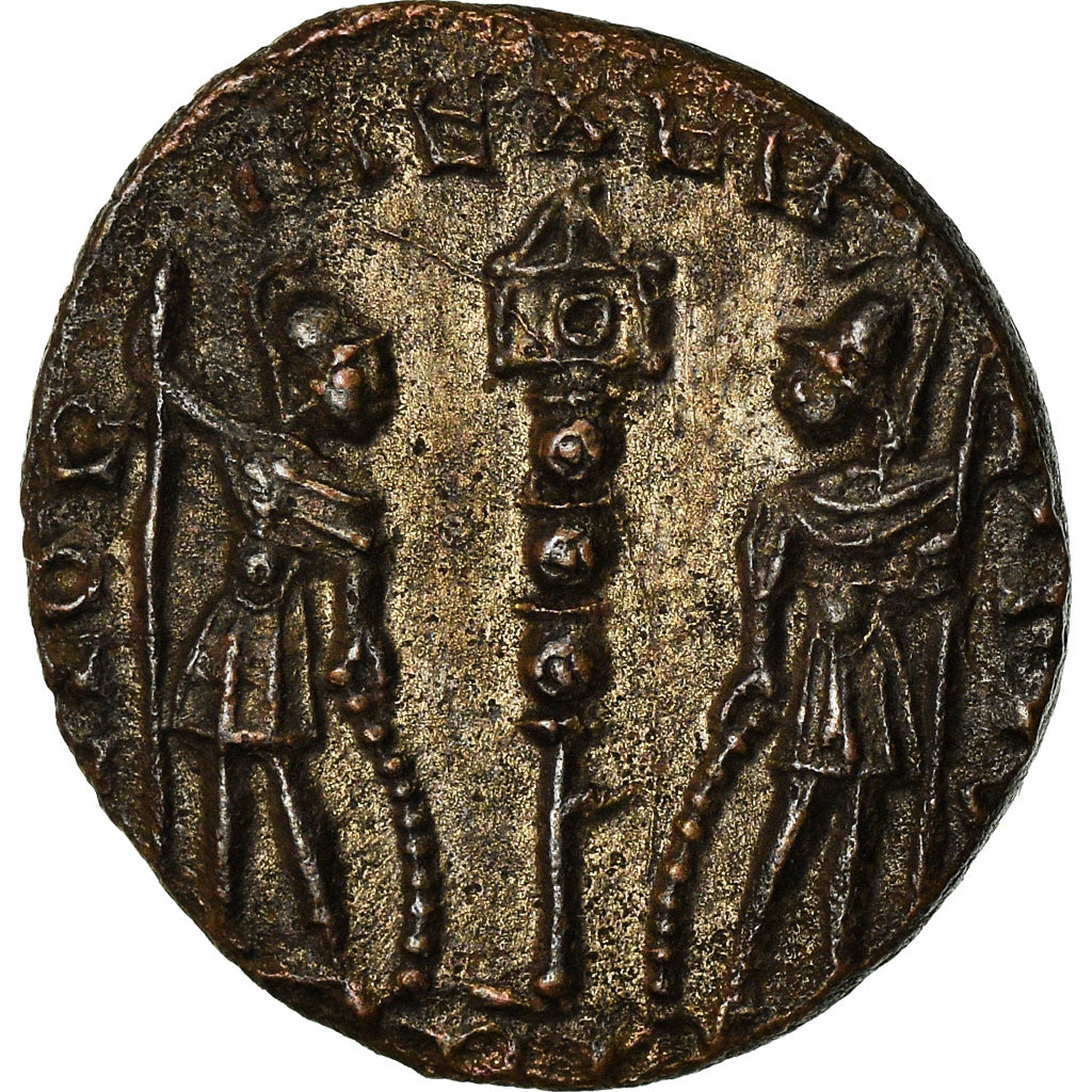 Moneda, Constantine II, Nummus, Uncertain Mint, EBC, Cobre