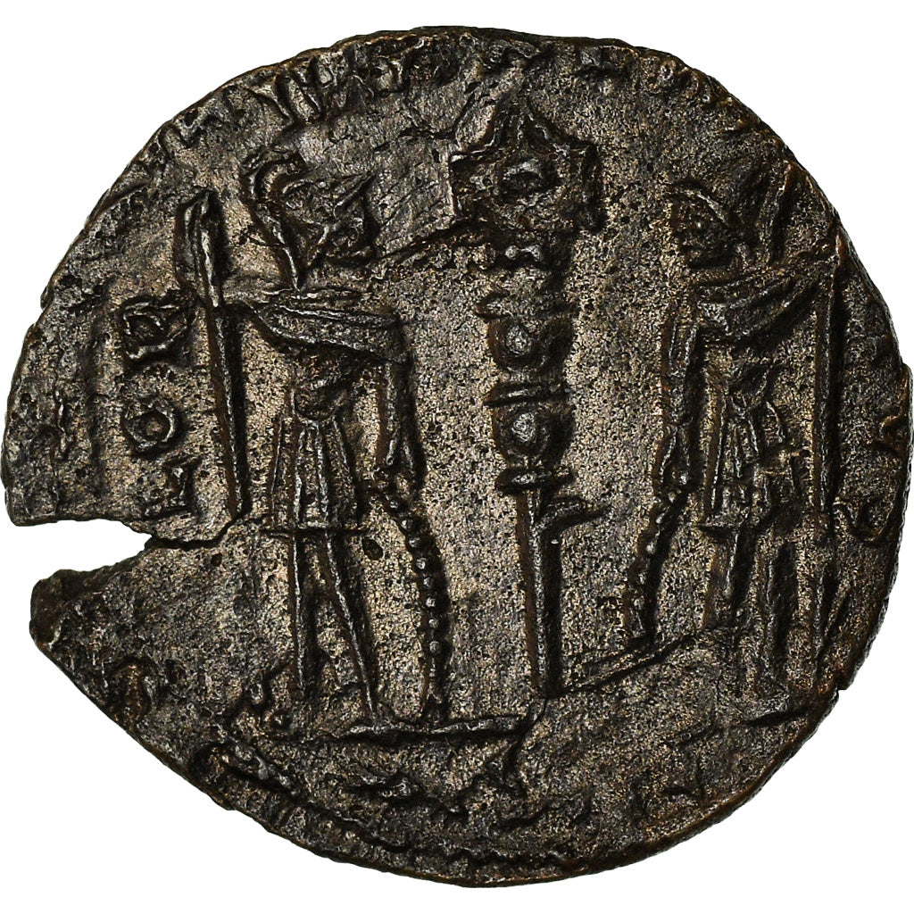 Monnaie, Constantin II, Nummus, Atelier incertain, SUP, Cuivre