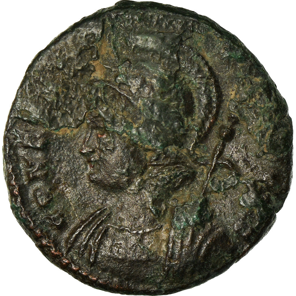 Moneta, Constantinople, City Commemoratives, Nummus, 330-333, Lyon, MB+, Rame