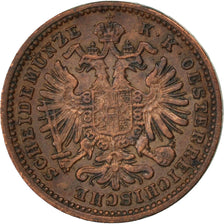 Moneta, Austria, Franz Joseph I, Kreuzer, 1885, BB, Rame, KM:2187