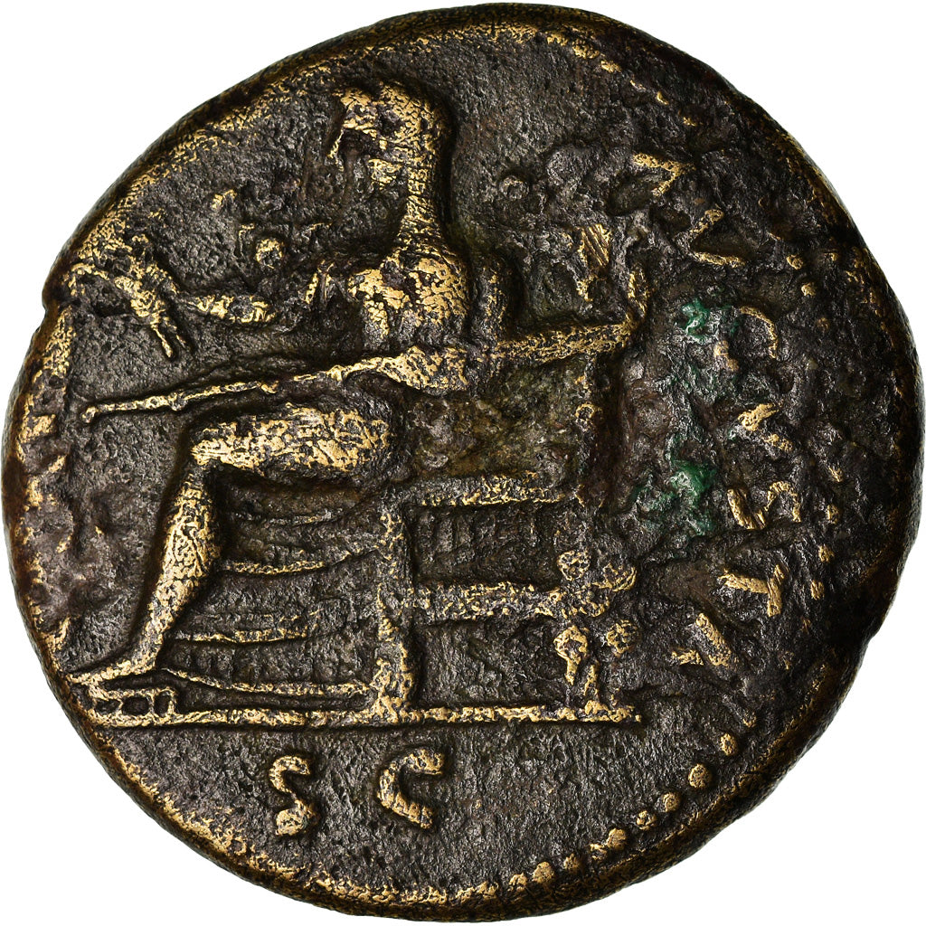 Coin, Claudius, Dupondius, 41-45, Roma, VF(30-35), Bronze