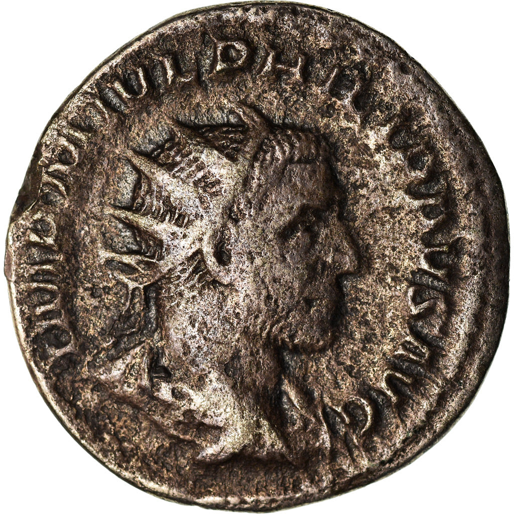 Coin, Philip I, Antoninianus, 245, Roma, EF(40-45), Billon, RIC:48b