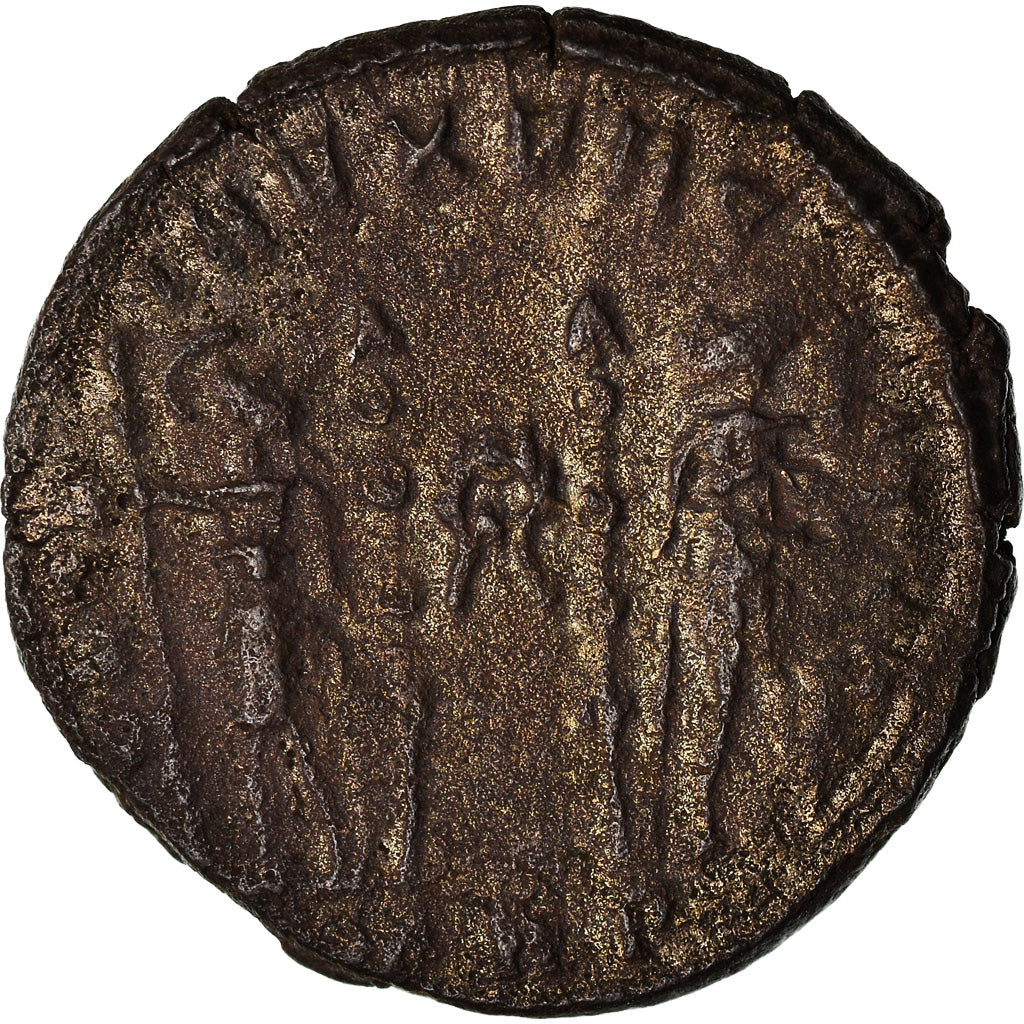 Coin, Constantine II, Nummus, Trier, EF(40-45), Copper