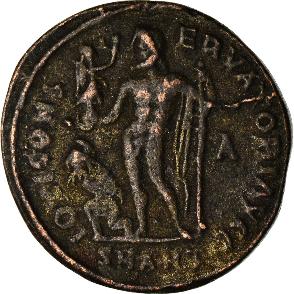 Moneta, Licinius I, Nummus, Antioch, MB+, Rame