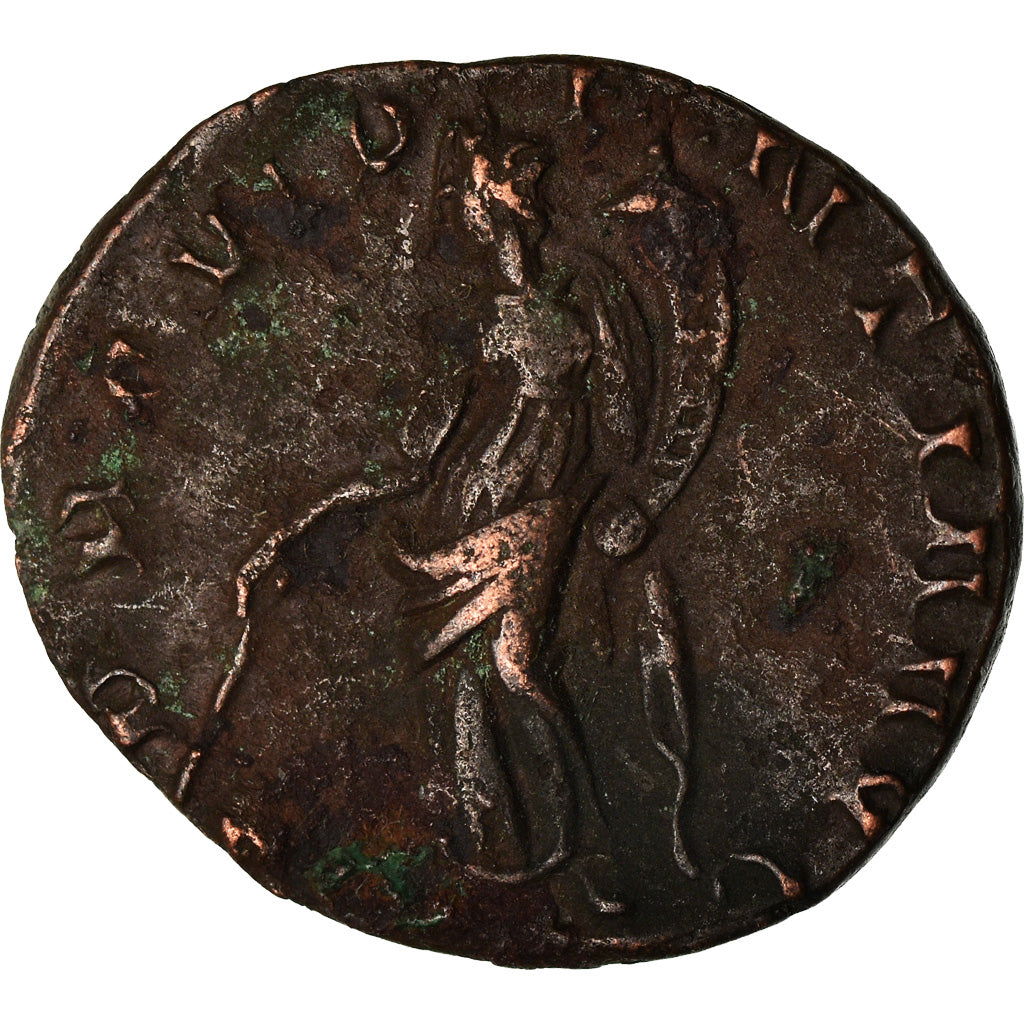 Moneta, Victorinus, Denarius, Trier or Cologne, MB+, Biglione