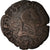 Moneta, Francja, Henri III, Double Tournois, 1584, Dijon, VF(30-35), Miedź