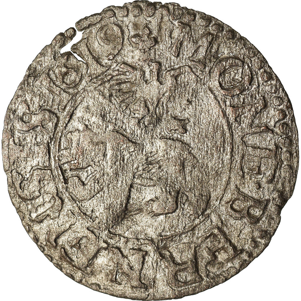 Coin, SWISS CANTONS, BERN, 1/2 Kreuzer, 1619, Bern, VF(30-35), Billon, KM:10