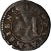Coin, France, LORRAINE, Liard, 1/4 bugne, 1593, Metz, VF(20-25), Billon
