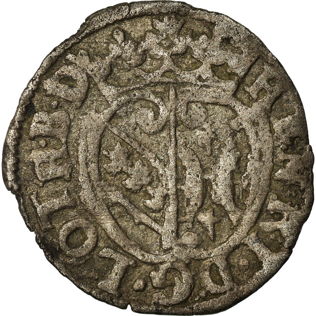 Monnaie, France, LORRAINE, Henri Ier, 1/2 Gros, Nancy, TB, Billon, Boudeau:1539