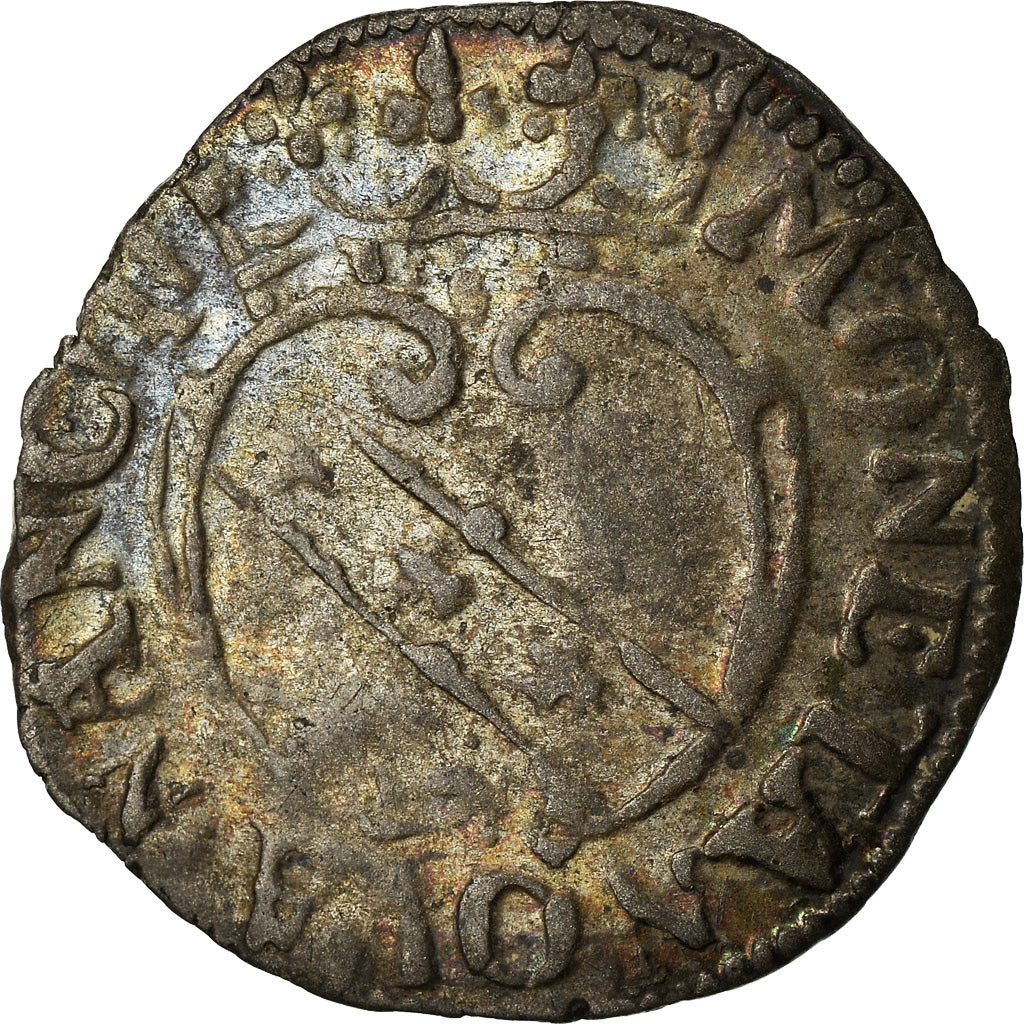 Moneta, Francja, LORRAINE, Charles IV et Nicole, 1/2 Gros, 1625, Nancy
